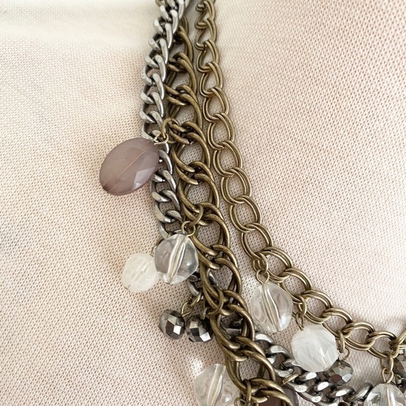 Loft Heavy Layered Necklace - Picture 3 of 12